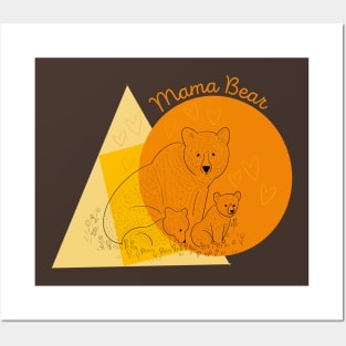 Mama Bear Shirt Posters and Art